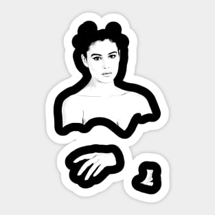 Monica Bellucci Sticker